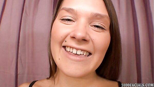 Abby Cross Blowjob and Facial: Slow POV Tease