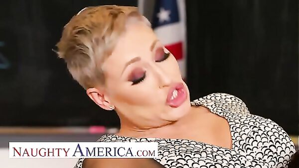 Naughty America: Professor Ryan Keely Stays Late