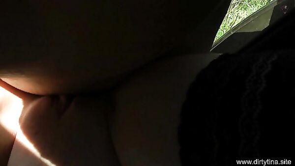 Blonde Secretary: Lunch-Break Blowjob in the Woods