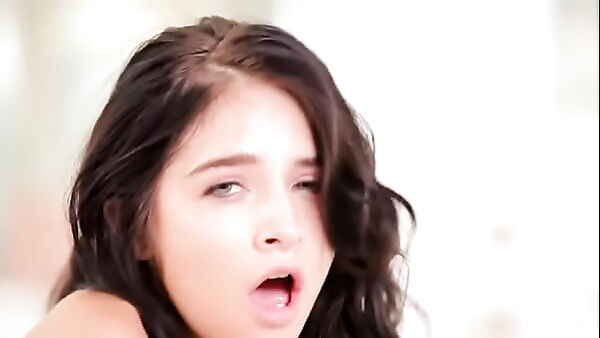 Morning Girlfriend Sex POV: Slim Brunette