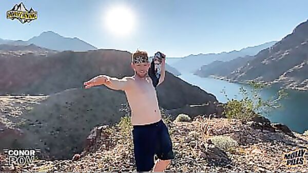 Molly Pills Fucked Outdoors On A Desert Hike