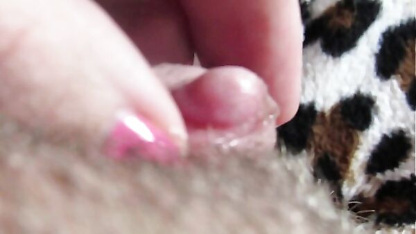 Extreme Close Up Of A Huge Pulsating Clit